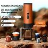 Electric Capsule Coffee Machine USB-C Charging Portable 3 In 1 Espresso Maker Heating Pump Press Coffee Maker for Travel and Car