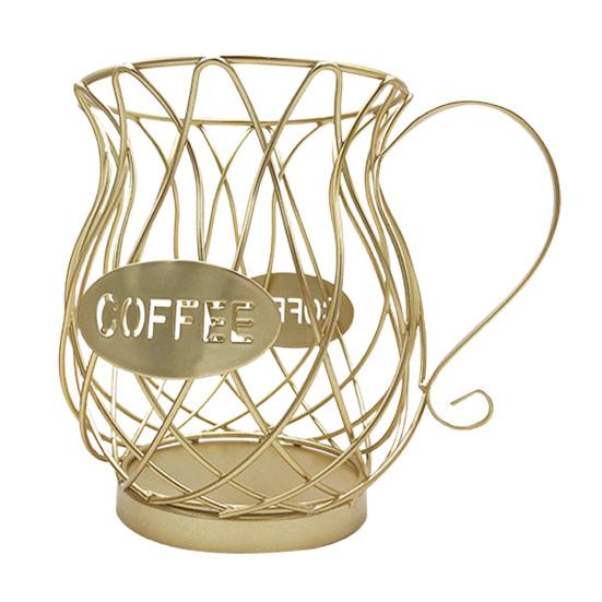 

Удобная, экономящая место, моющаяся, многоразовая кружка, корзина для хранения фруктов, корзина для хранения золотистый