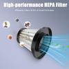 Reusable Replacment HEPA Filters: 2 Pack Handheld Vacuum Cleaner Dust Collector Mini Filter Hepa Filtration for KVC07/KVC09 Keyboard Vac Kits