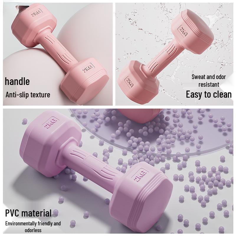Women's Fitness Dumbbell Set - Home Slimming, Abdomen, Barbell, Kettlebell for Children & Adults