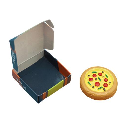 1 sada 1:12 Model pizzy se simulací malých rozměrů Realistický, funkční miniaturní domeček pro panenky, hračka na večeři