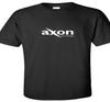 Axon Airlines Wit Logo Griekenland Griekse Luchtvaart Geek Grappig Zwart Katoenen T-shirt
