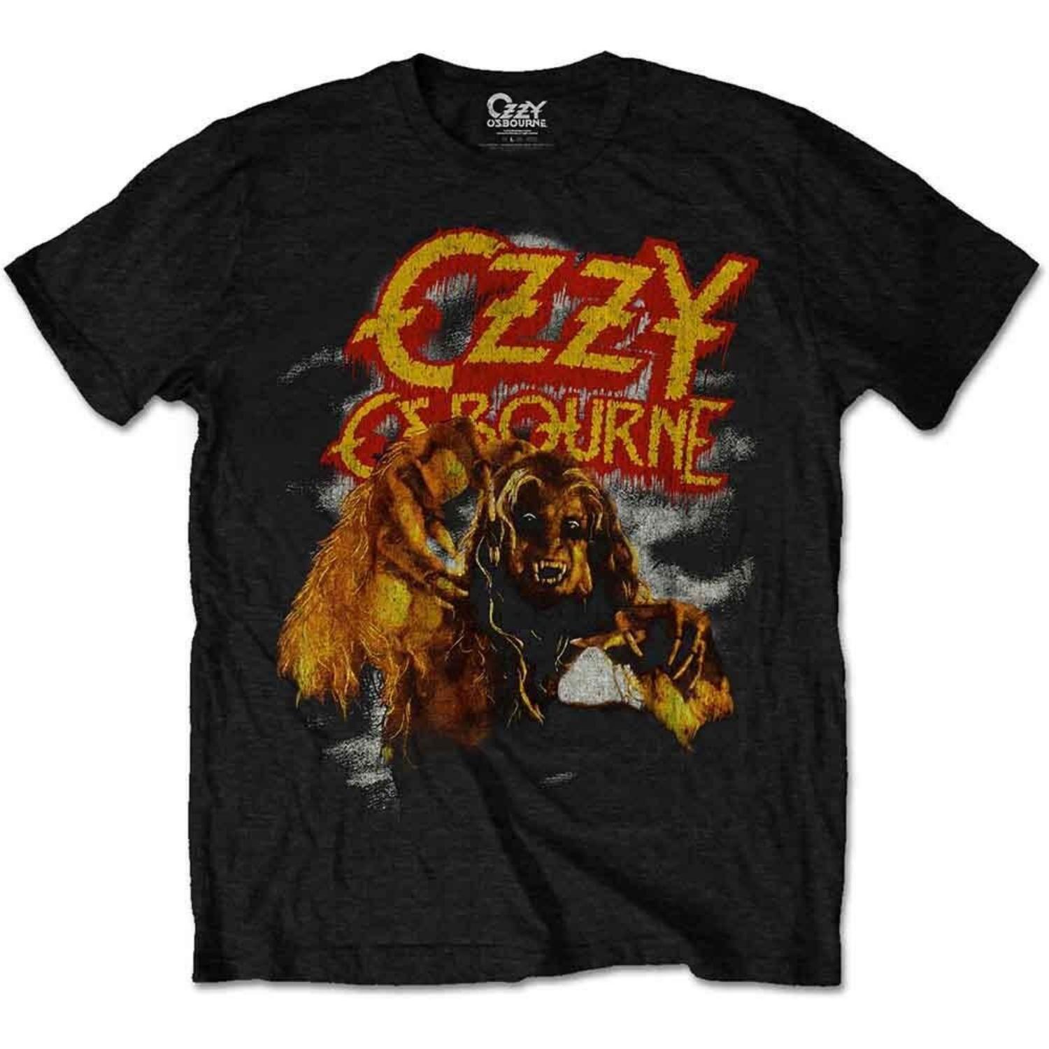 

Ozzy Osbourne Vintage Werewolf T-Shirt Black New Unisex T-Shirt S чёрный