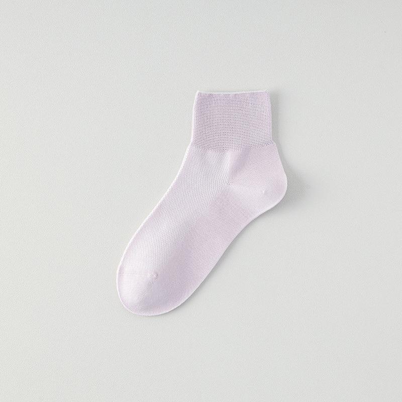 Summer Thin Mesh Breathable, Deodorizing, Sweat-absorbing Boneless Modal Women's Casual Socks