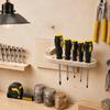 Rotatable Screwdriver Stand Wall Mounted Tool Organizer Screwdriver Organizer Workshop
