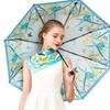 Aurora Midsummer Night's Dream Silk Scarf & Art Umbrella Set