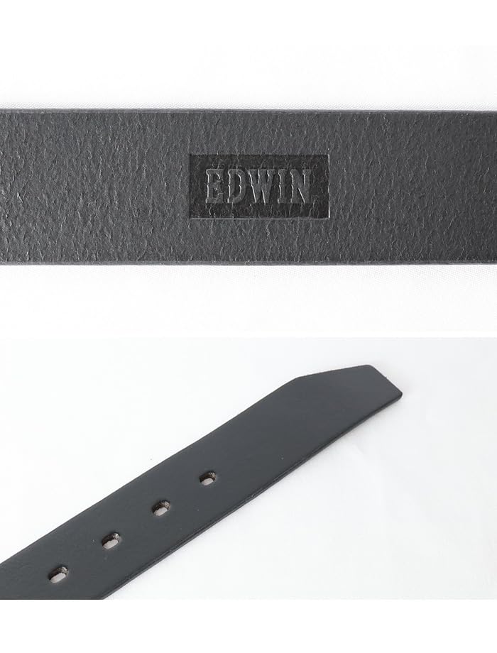 Edwin Garrison Kožený Pravý 0111178 Tmavý Pásek, Pánský, Kůže, (Jedna velikost, 02 Hnědá)