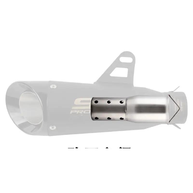 51mm*38mm Universal Motorcycle Exhaust Muffler Catalyst DB Killer Silencer Noise Sound Eliminator for Akrapovic for SC