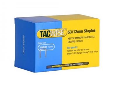 Tacwise agrafes Série 73 10 mm 12 mm Galvanisé 300-1000 5000 Staples