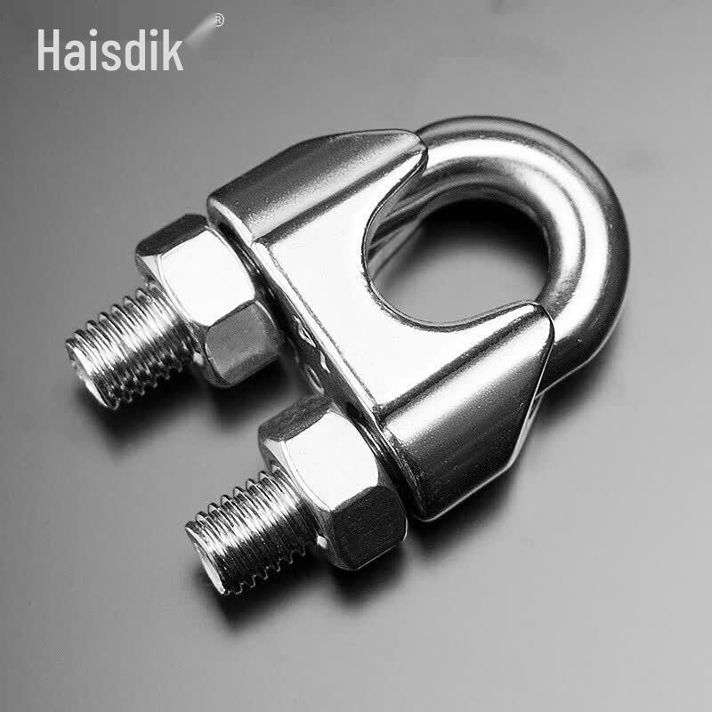 Haistik 304 Stainless Steel U-Type Wire Rope Clamp M16