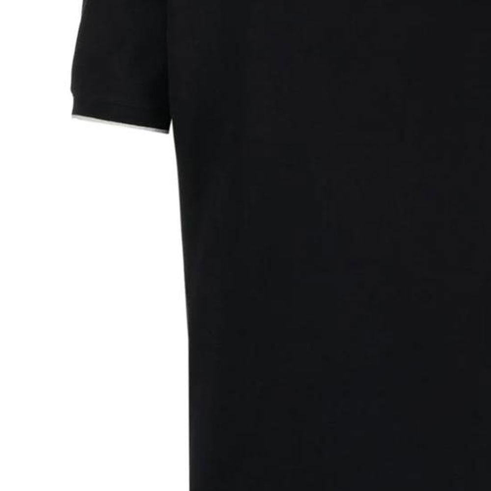 Emporio Armani Solid Color Pullover Casual Short Sleeve Polo Shirt Men tops Black 6R1FC2-1JCYZ-09R2