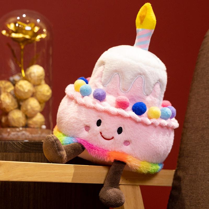 Cake Doll Singing Birthday Cake Plush Toy Creative Birthday Gift Cake Shop Decoration For Women