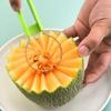 Household 4 in 1 Fruit Cutter Scoop Carving Knife Fruit Dig Pulp Separator Fruit Platter Kitchen Gadgets Accessory