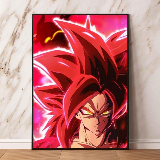 Leinwand Poster Dragon Ball Kakarot Hd Print Kunstdruck Weihnachtsgeschenk Modulare Malerei
