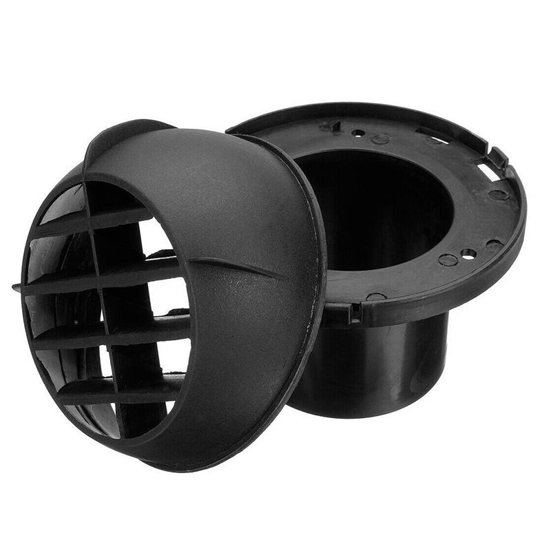 60mm Car Auto Heater Pipe Duct T Piece Warm Air Outlet Vent Hose Clips Set for Parking Heater Webasto Eberspacher