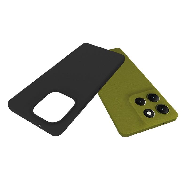 Pro Motorola Moto G86 5G TPU pouzdro WANLONFENG MS série Matný zadní kryt s tvrzeným sklem (Objektiv s velkým otvorem)