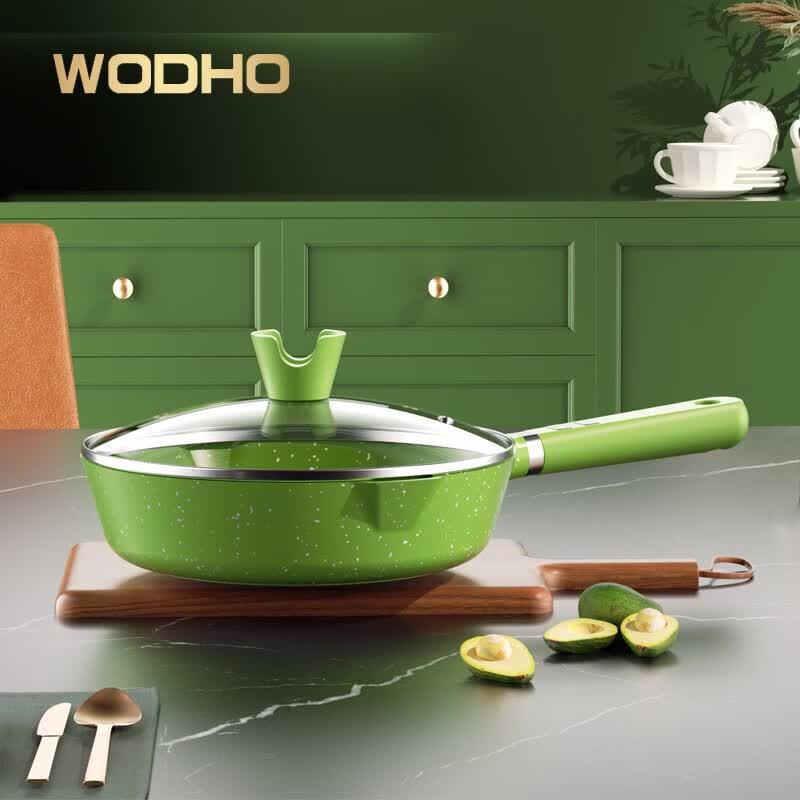 WODHO 24cm Maifan Stone Non-stick Frying Pan