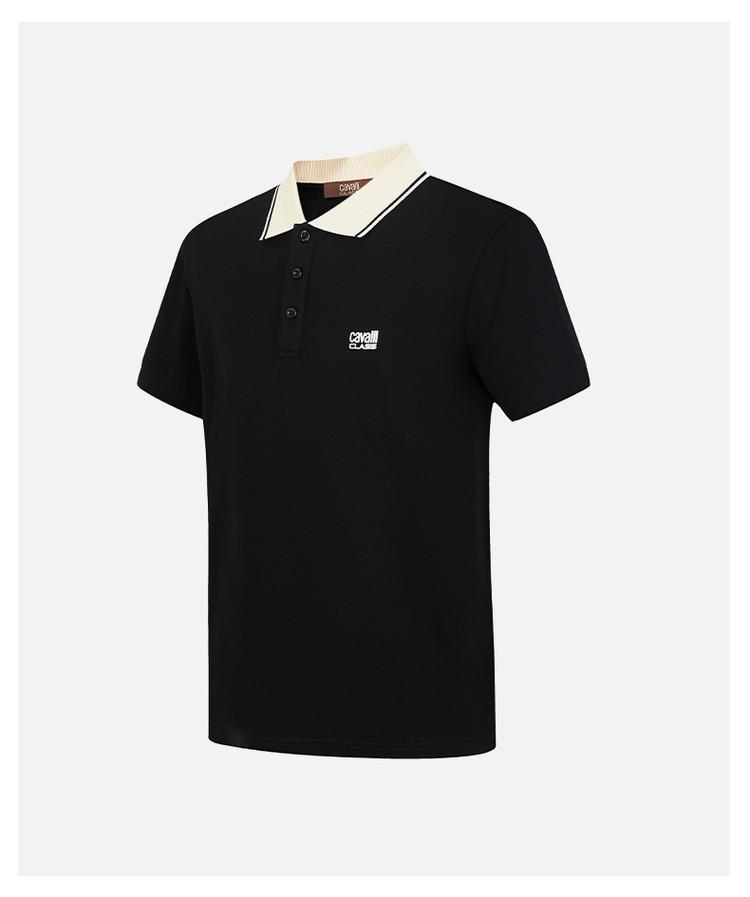 [Color Contrasting Collar Design] Spring/Summer Flip Collar Fashion Casual Commuter Versatile Short Sleeve Men's Polo Shirt