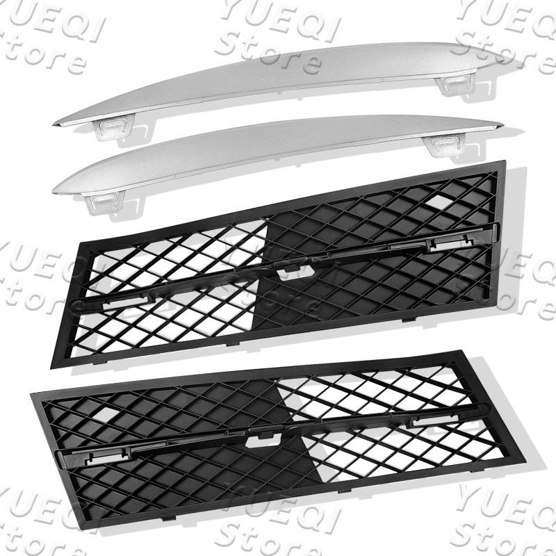 51117200699 51117200700 51117231859 51117231860 Front Bumper Fog Light Cover Chrome Trim For BMW 5 Series F10 F11 F18 2010-2013