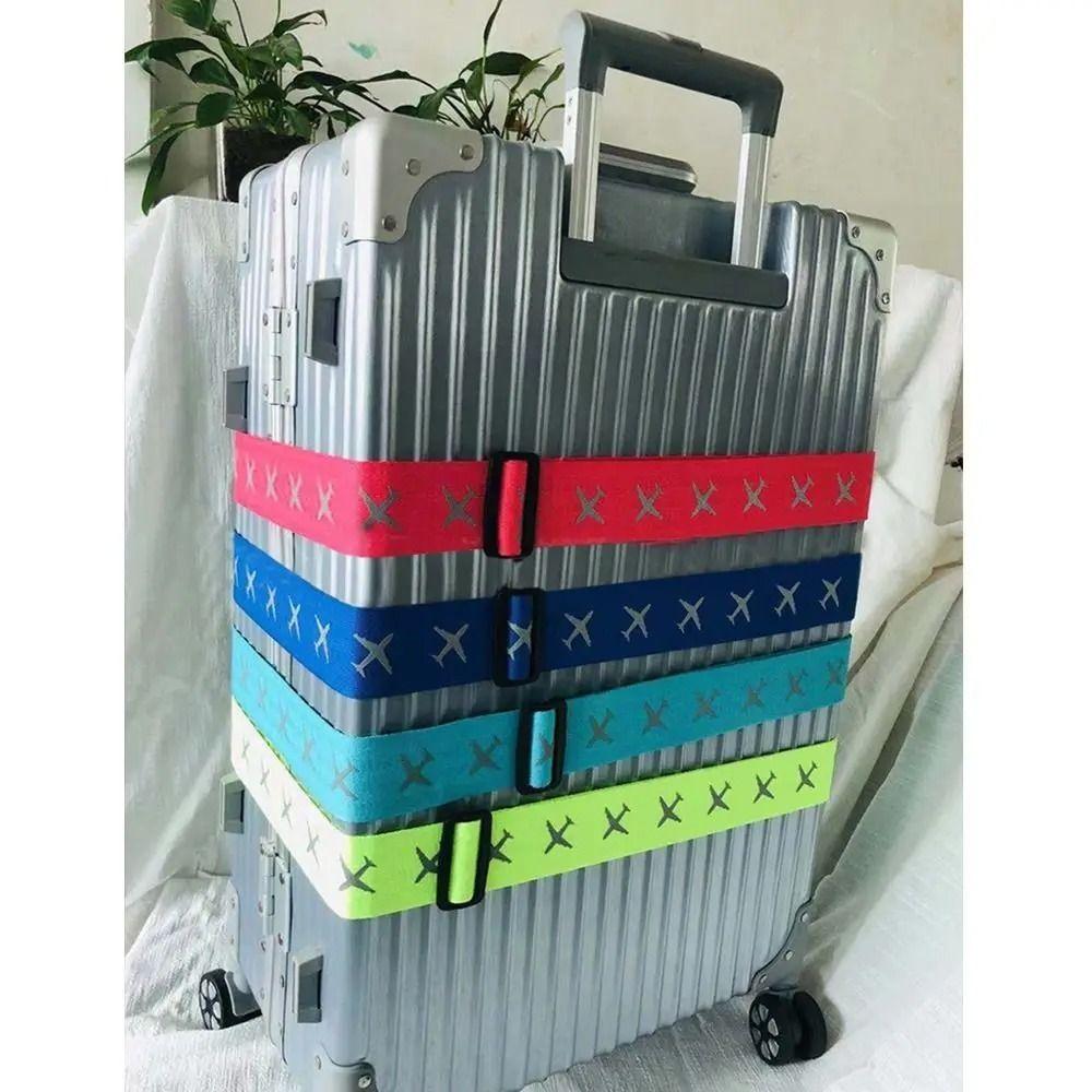 Adjustable Anti-theft Travel Packing Belt Light Reflecting Bundling Packing Belt  Travel Accessory