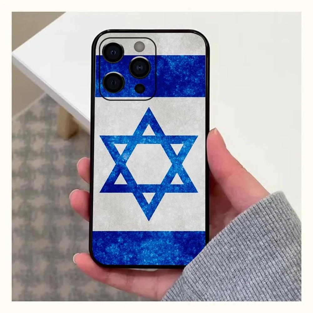 David Jewish Star Symbol Phone Case For Apple iPhone 15,14,13,12,11,Pro,X,XS,Max,XR,Plus,Mini Soft Black Cover
