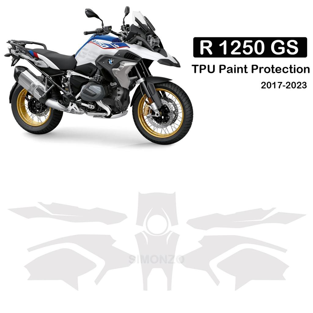 For R1250 GS PPF TPU Complete Paint Film GS 1250 Tank Protection Flim 2017-2023