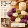 Non-Stick Hand Press Mooncake Mold Double‑Sided DIY Pastry Stamp Cookie Pastry Mold  Gift Making