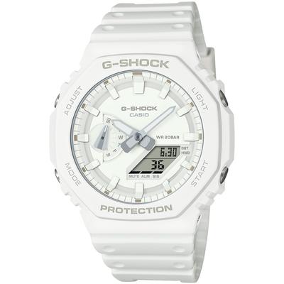 Pánské hodinky G-Shock, řada TONE-ONTONE GA-2100-7A7JF, bílé, autentický japonský model