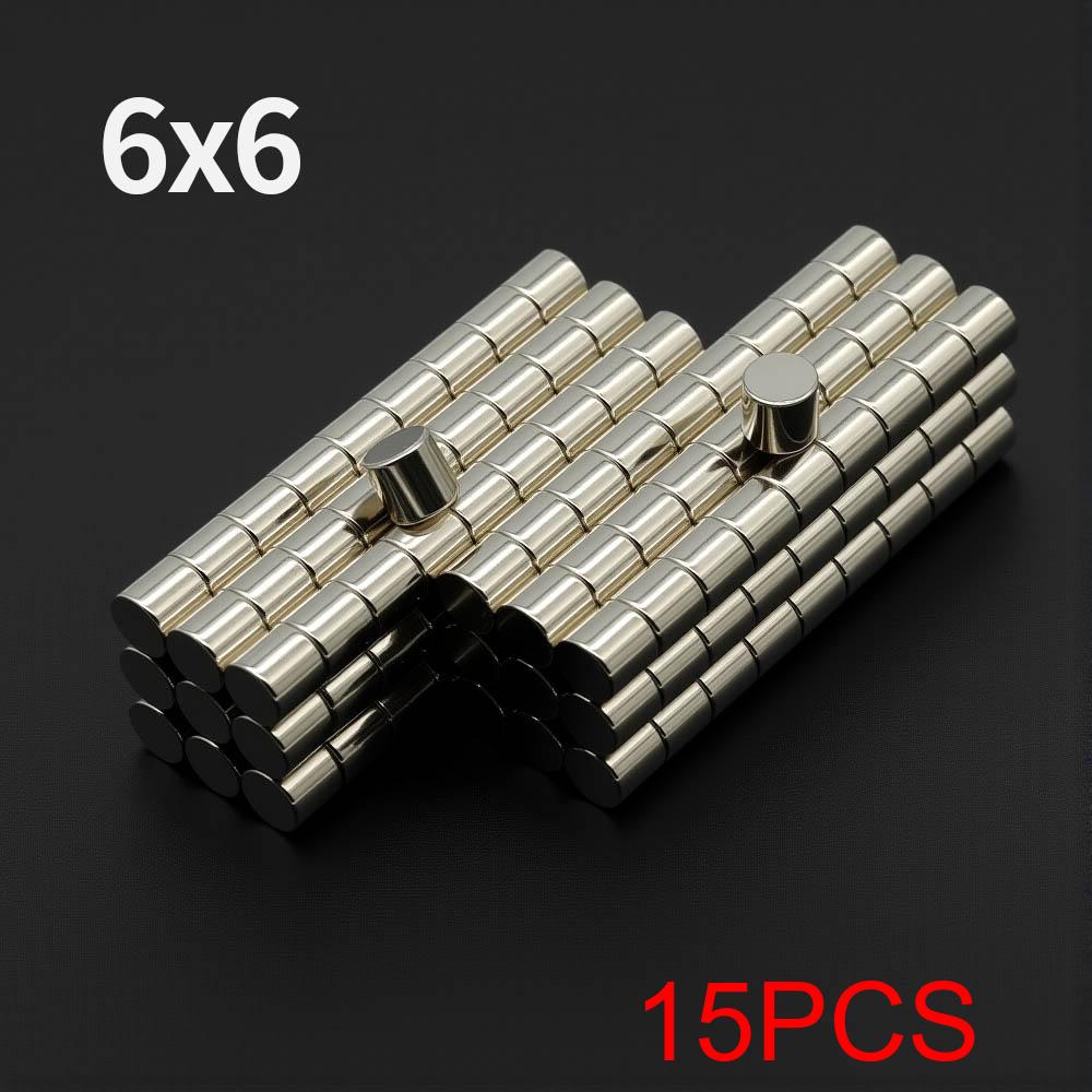 Silný neodymový magnet N35 NdfeB permanentní magnetické imanes Kulaté super silné magnetky na ledničku DIY 3x3 5x5 6x6 8x8 10x10mm