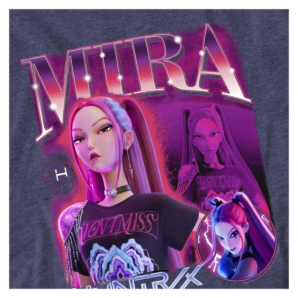 K-Pop Demon Hunters Unisex Adult Huntr/X Mira T-Shirt