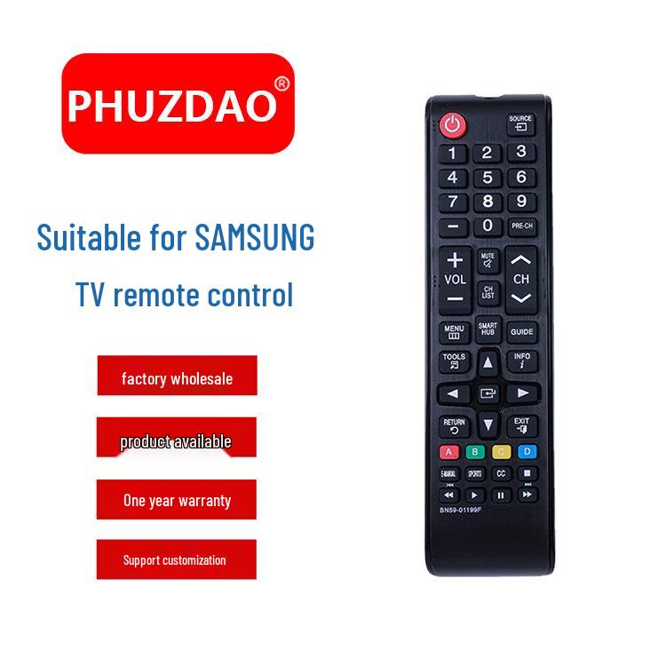 Samsung BN59-01199F LCD TV Remote Control Size: 17.5*4.5*2.2 cm, Weight: 68.4 g