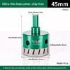 1Pcs 45 Steel Material Quick Drilling Dry Drill Hole Opener Special Tile Hole Saw Thickened Body Brazed Tip Ceramic Drill Bit
