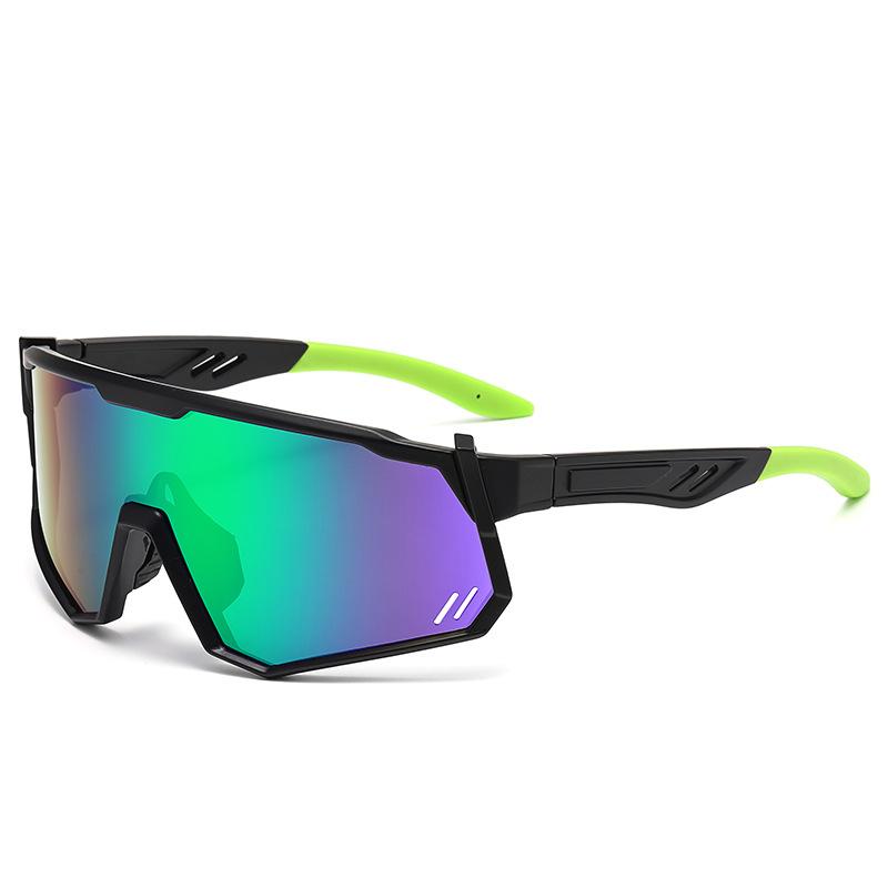 Bicycle sunglasses women's outdoor riding one-piece sunglasses men