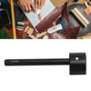 Strap End Punch   Making Black Appearance Stainless Steel Incisive Blade Fast Cutting Half Round Cutter Punch