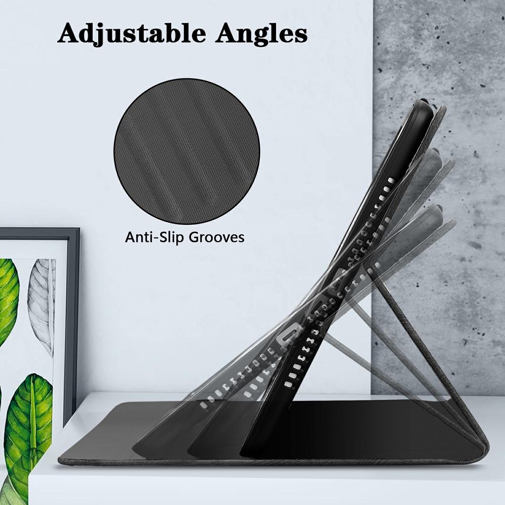 For Xiaomi Redmi Pad 2 PU Leather Case Pattern Print Tablet Cover Stand with Pen Slot (Stylus Not Included)