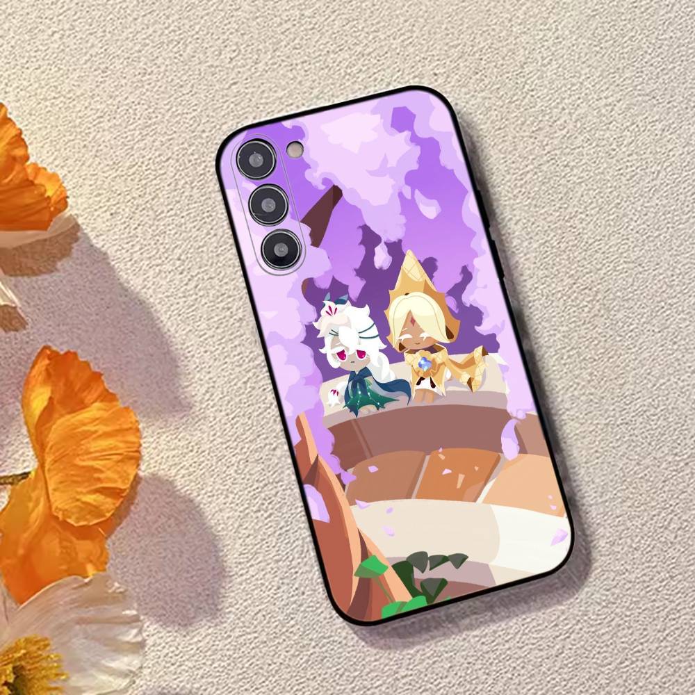 Game C-Cookie R-Run Kingdom Phone Case Black Silicone Soft For Samsung Galaxy A73,A72,A71,A70,A53,A52,A51