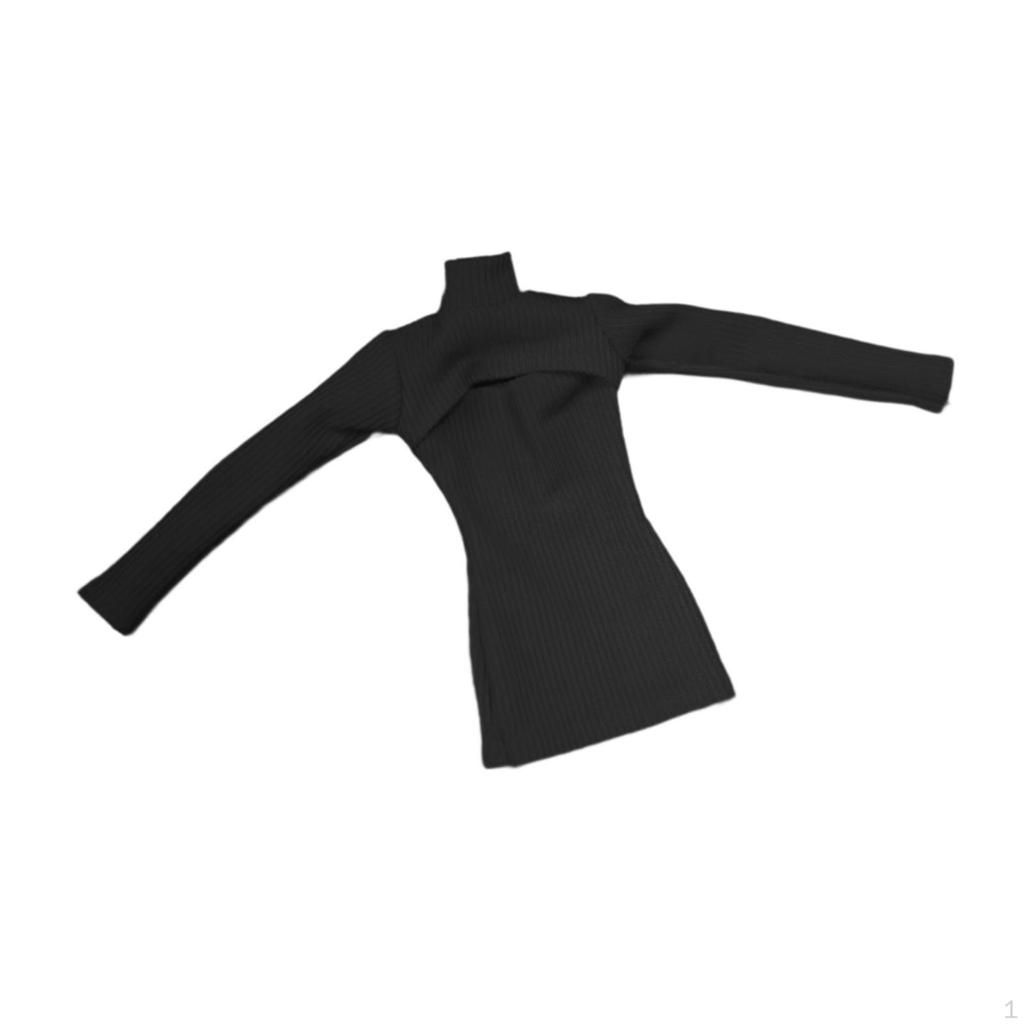 1/6 Scale Figure Short Dresses Dress Up Fashion Retro Stylish Miniature Trendy Clothing for 12''