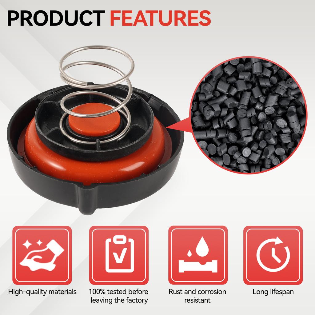 Car Engine PCV Valve Cover 6510100830 With Membrane For Mercedes-Benz C-Class W204 E-Class S-Class V-Class 6510100630 6510109118