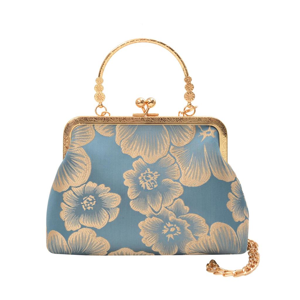 2026 Hochwertige Mode-Schultertasche mit Perlenkette für Qipao- und Hanfu-Stile