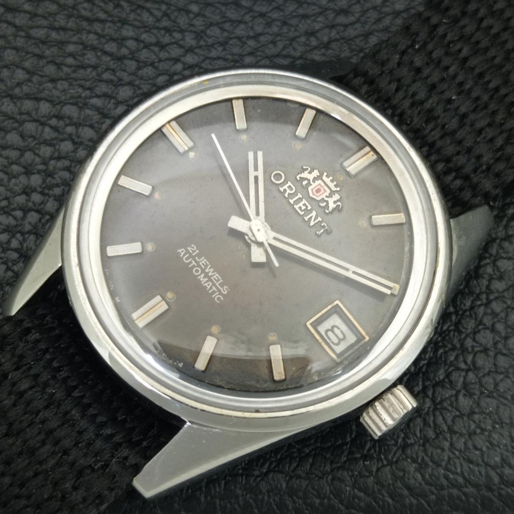 VINTAGE ORIENT AUTOMATIC JAPAN MENS ORIGINAL DIAL WATCH A704823-1