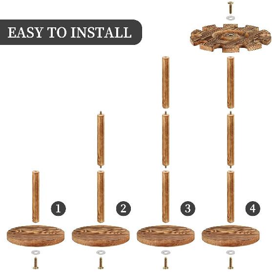 Baseball Bat Holder and Ball Display Shelf Baseball Bat Stand Shelf Rack,Baseball Bat Storage Organizer,Holder 10 Bats By Wood