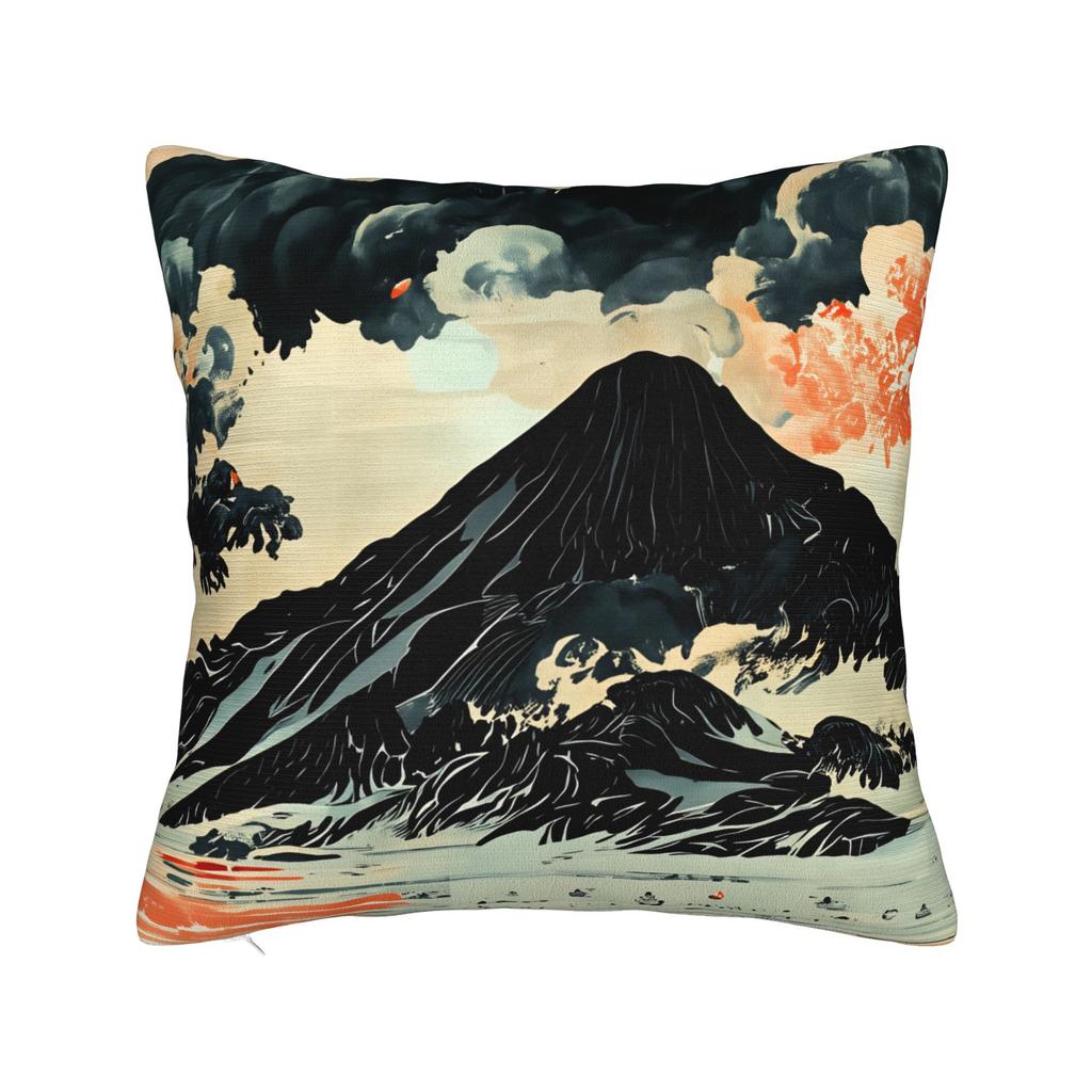 Art Japanese Ukiyo-e Pillow Case  Soft Pillow Cover For Office Car Home Decor Funny Pillowcases