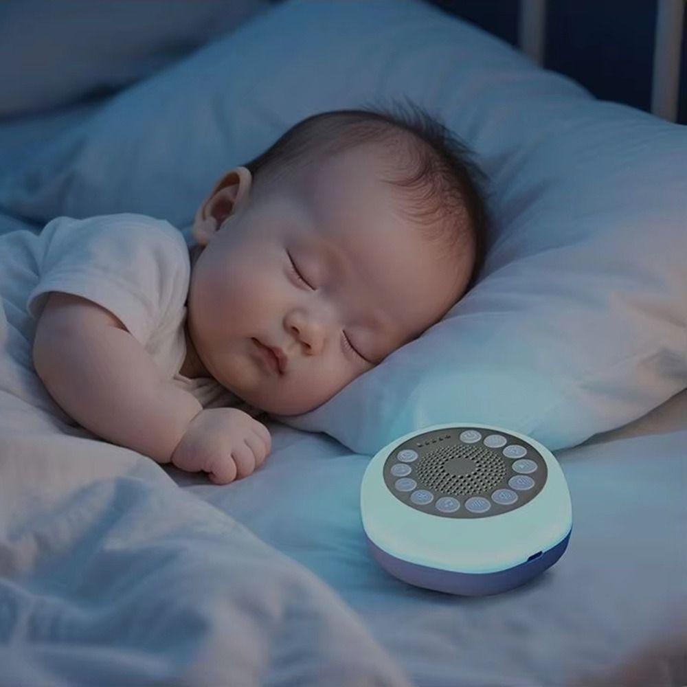 27 Soothing Sounds White Noise Machine Portable Sleep Sound Box Baby Sleep Soother Travel Use
