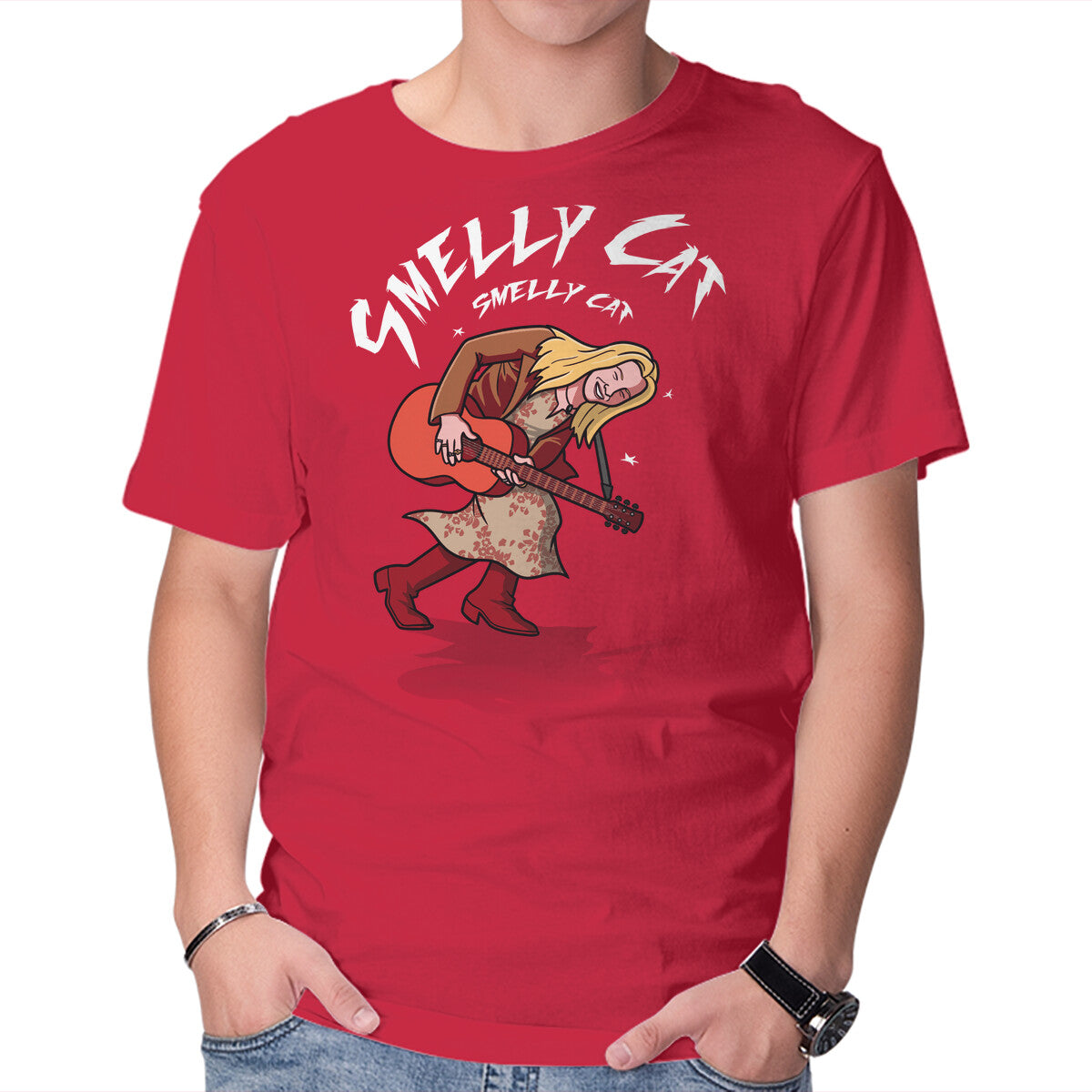 Unisex Crew Neck T-Shirt Phoebe Buffay Vs The World Graphic Short Sleeve Casual Tee L
