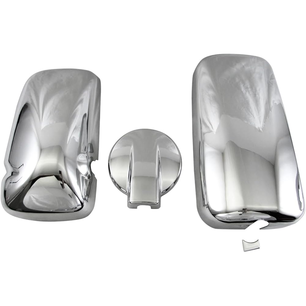 BRIGHTZ Chrome Door Mirror Cover Set for HINO Dutro [TK-MIR-SET-012]