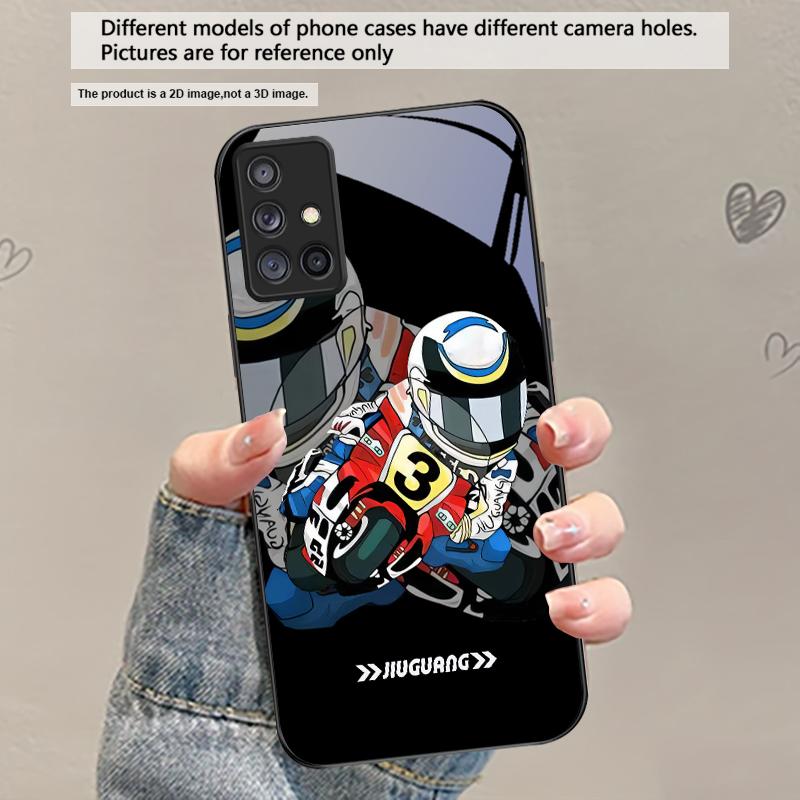

Street motorcycle map For Samsung Galaxy A30 A31 A32 A33 A34 A35 A42 A30s A20 A25 A26 A51 A56 A54 A72 A73 70 Glass Phone Case Galaxy A8s