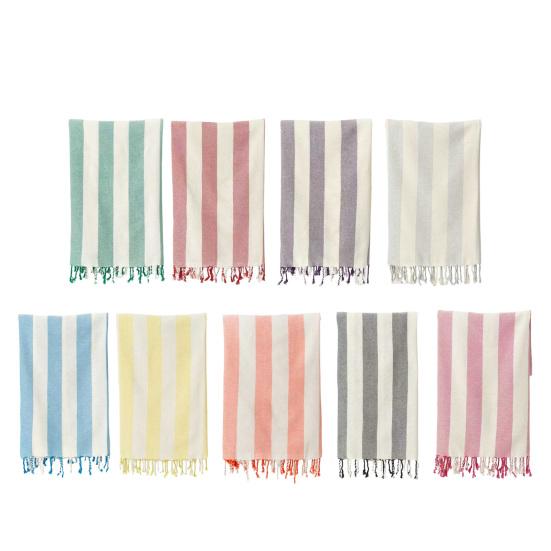Turkish Beach Towel Striped Print Quick-Drying Sand-Free Large Size Thin Beach Towel Swimwear Accessory