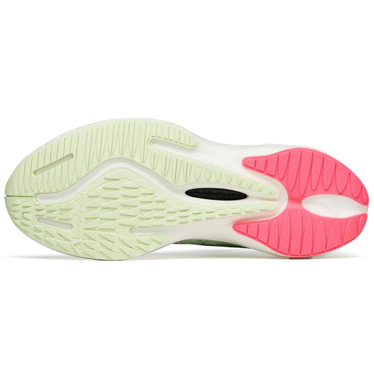 Anta Antelope Run 2 Versatile Fabric Abrasion Resistant Breathable Low Top Running Shoes Women's White Green 122225585-1
