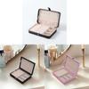 Jewelry Storage Box With Leather Cover For Travel And Gift Giving