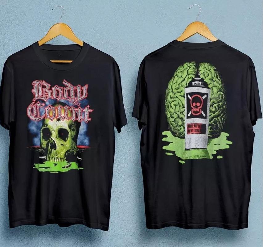 

Body Count Tour TShirt 2 Sided Black Unisex Band Tee S5XL BL2.1218 Unisex T-Shirt M